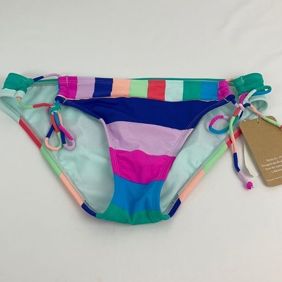 Striped Bikini Bottom - Picture 1 of 4